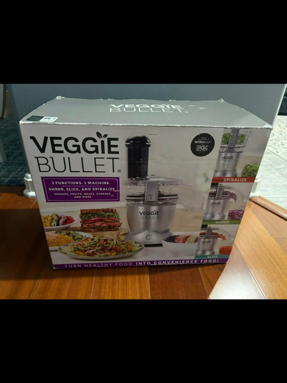 New Veggie bullet spiralizer food processor & shoestring fry blade
